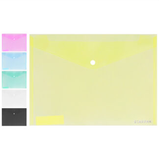 DOCUMENT ENVELOPE PP A5, TRANSPARENT COL.