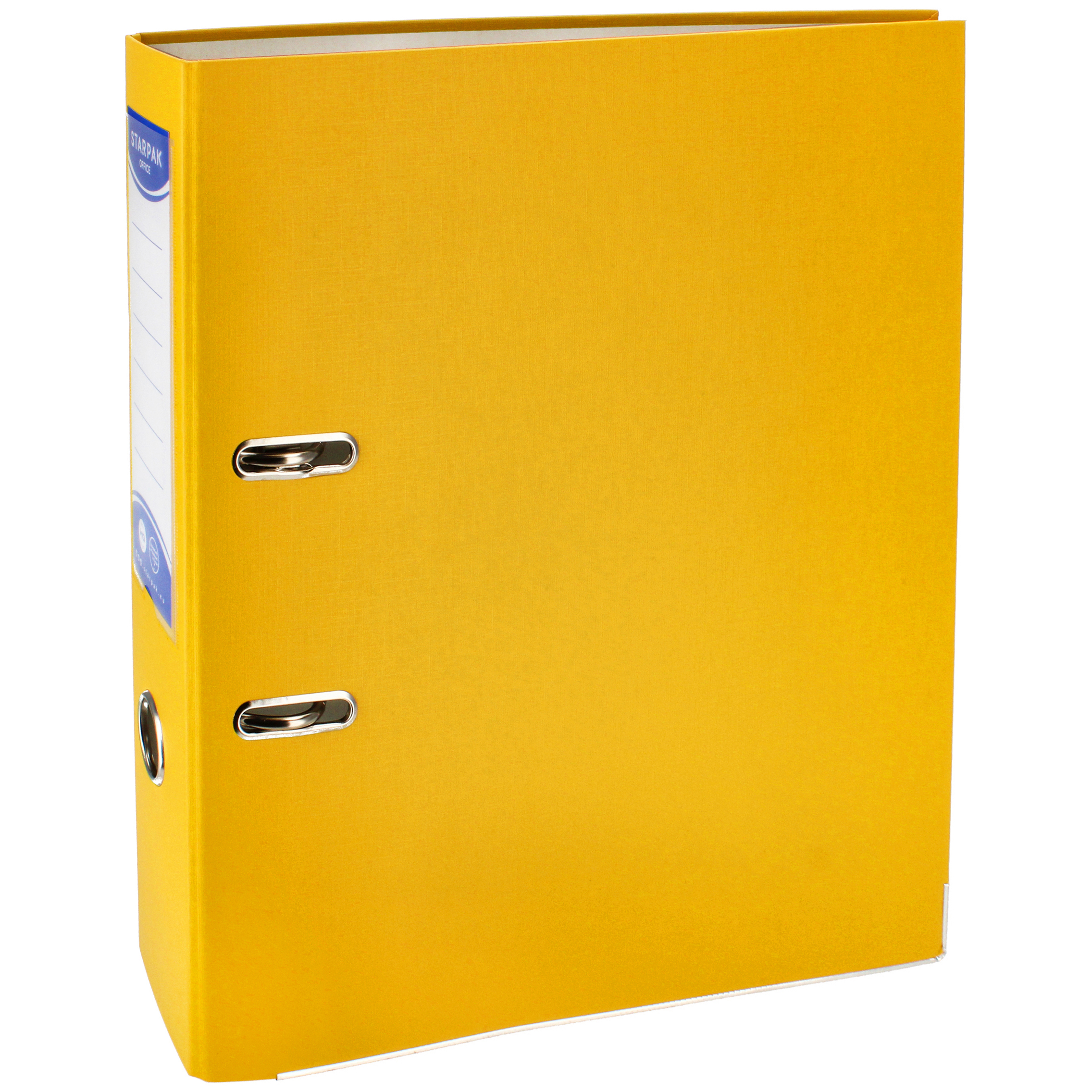 BINDER WITH FITTINGS A4/75 YELOW