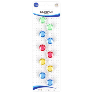MAGNET MIX TRANSPARENT 15MM, 10PCS