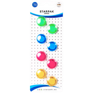 MAGNET MIX PASTEL 20MM, 8PCS