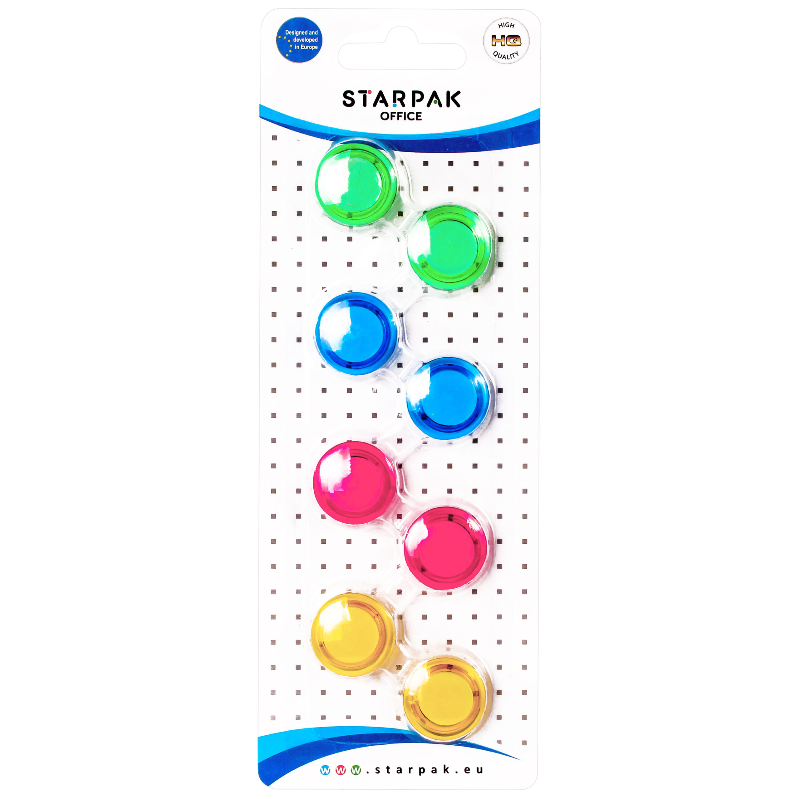 MAGNET MIX PASTEL 20MM, 8PCS