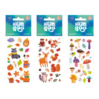 STICKERS 6,6X18CM AUTUMN