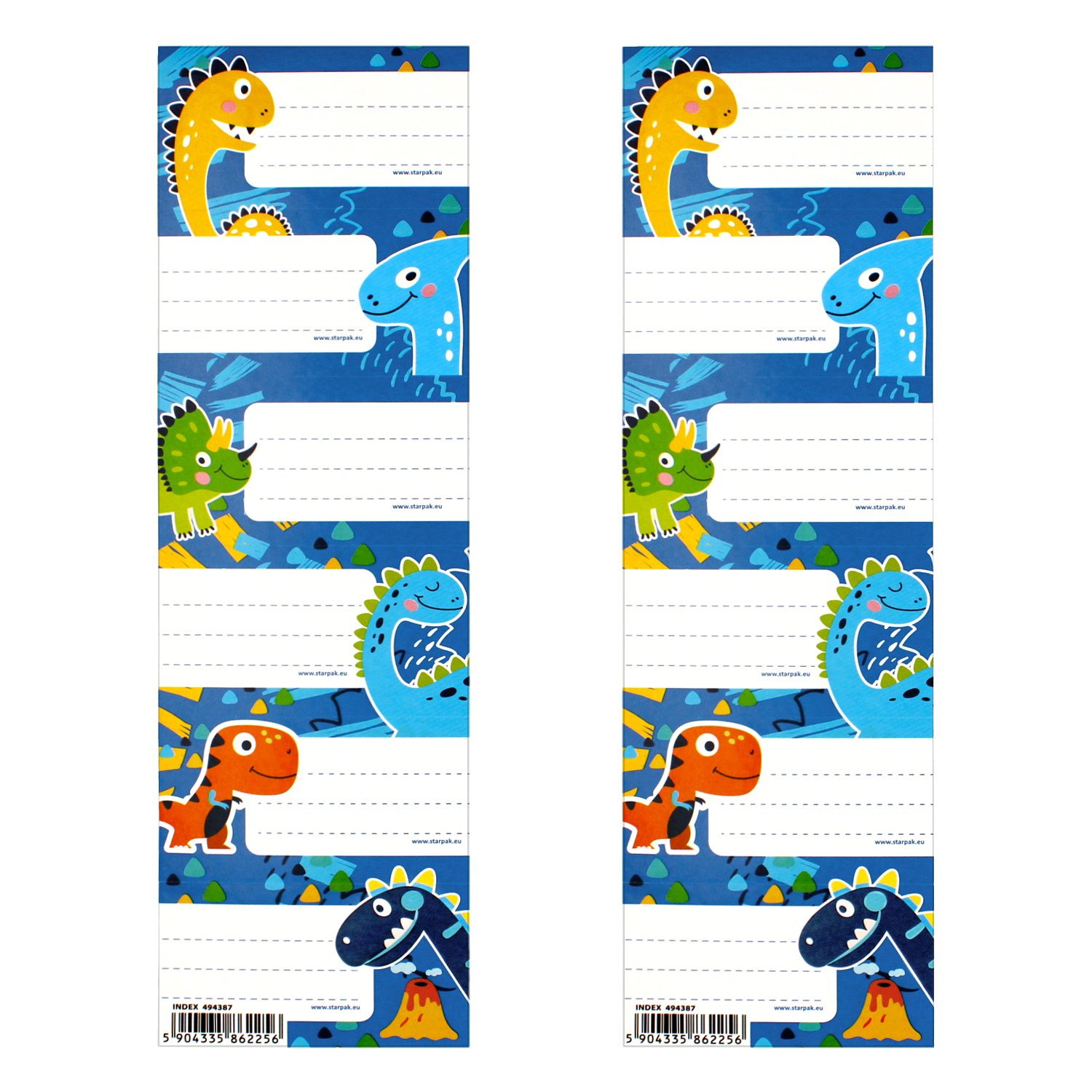 EXERCISE BOOK STICKERS B