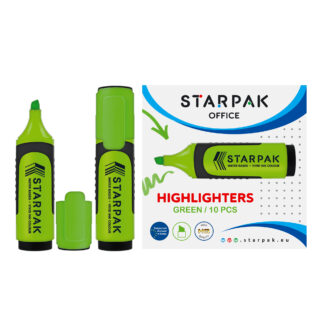 HIGHLIGHTER GREEN, 10 PCS