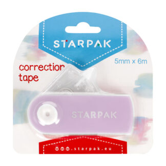 CORRECTION TAPE 5MM/6M STK PASTEL VIOLET