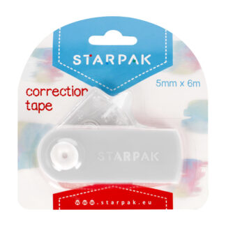 CORRECTION TAPE 5MM/6M STK GREY