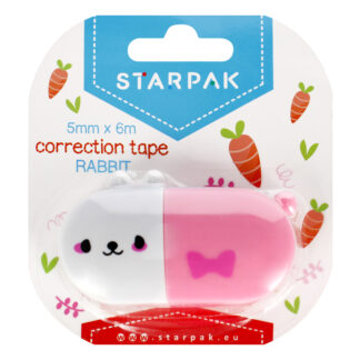 CORRECTION TAPE 5MM/6M STK RABBIT