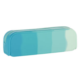 SILICON PENCIL CASE STK TURQUOISE