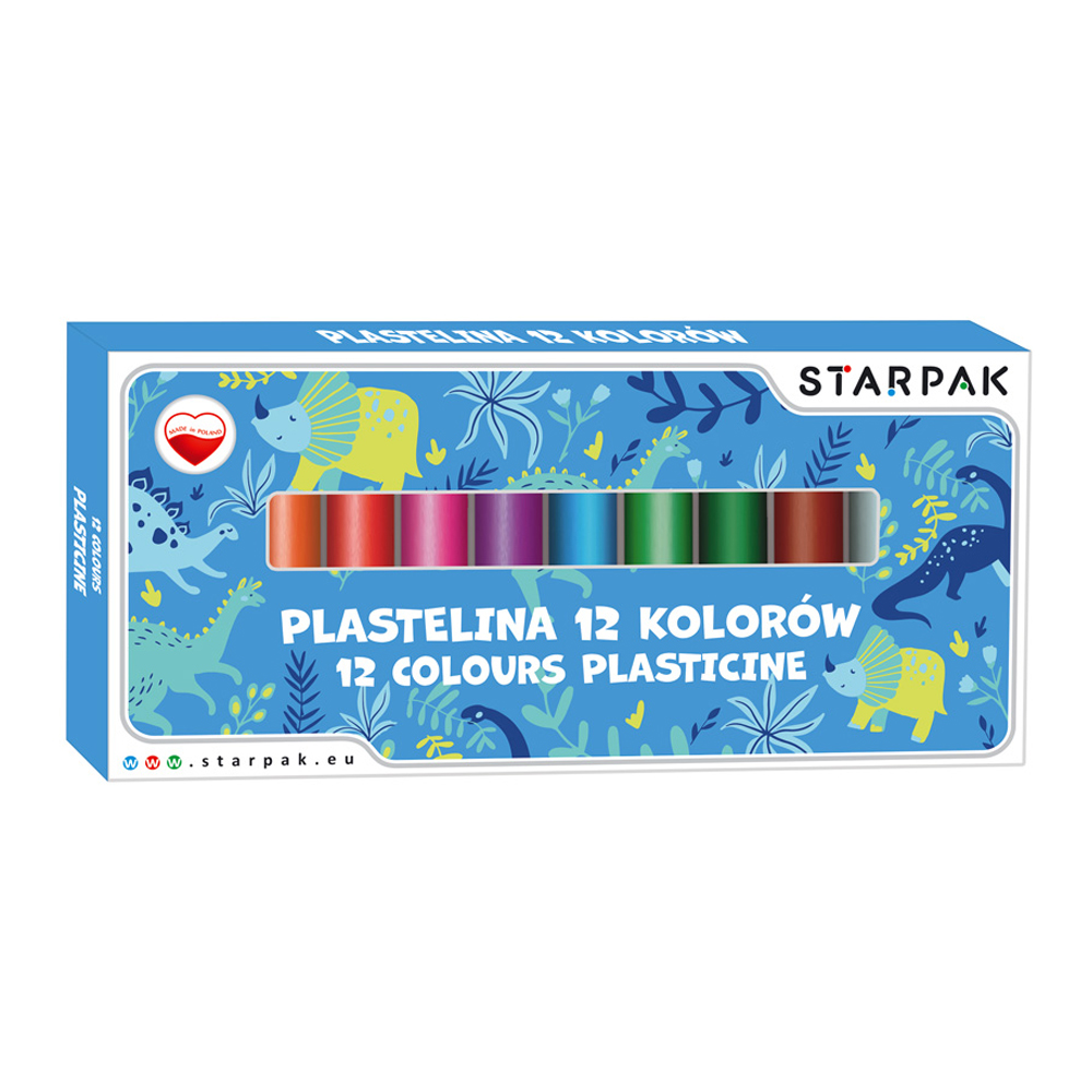 PLASTICINE 12 COL. G