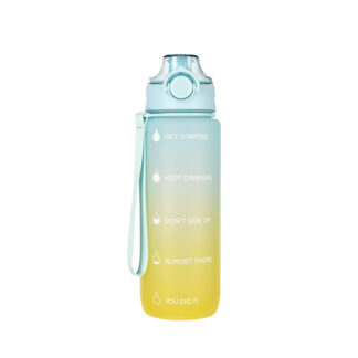 WATER BOTTLE 750 ML , GREEN-BLUE