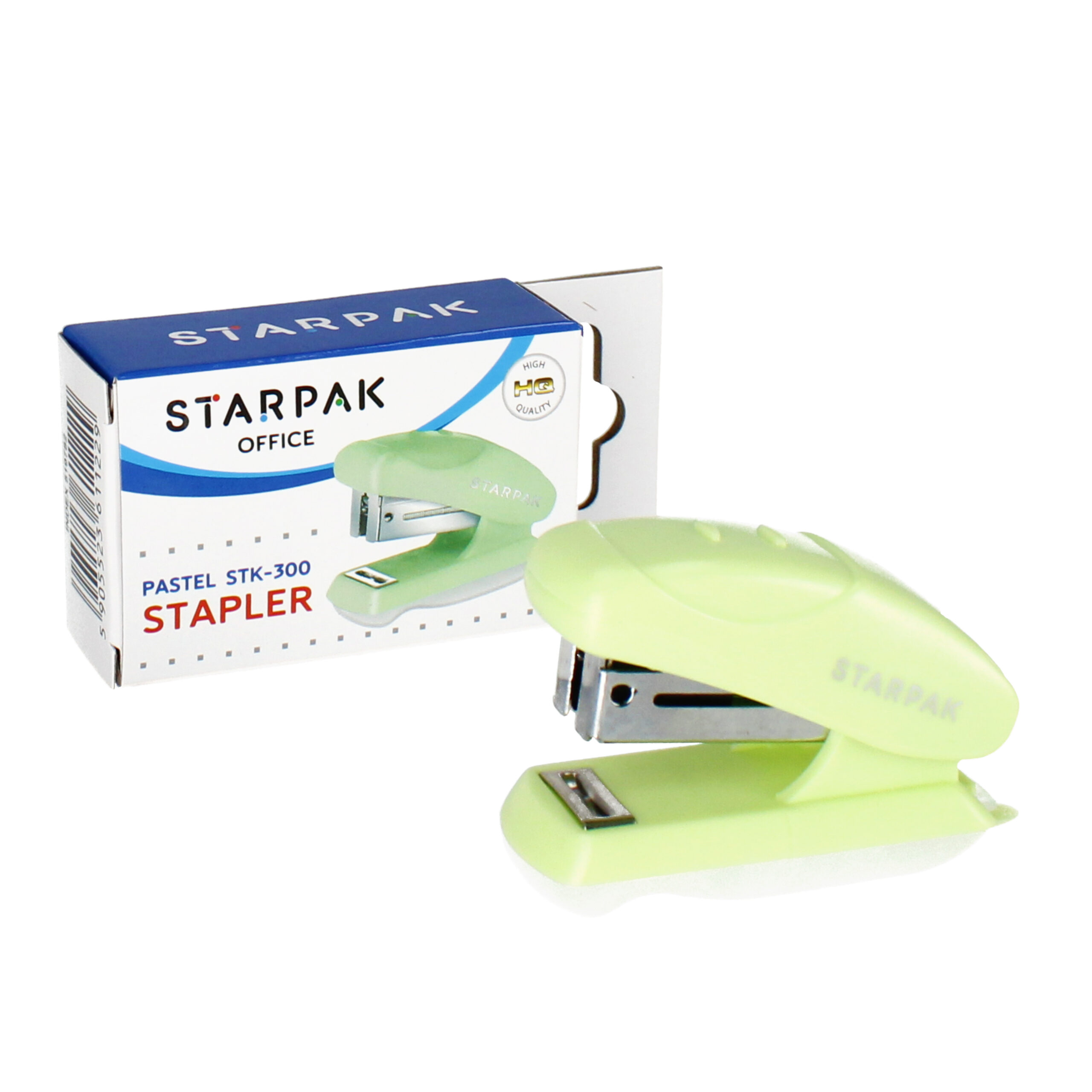 PLASTIC STAPLER MINI STK-300 GREEN
