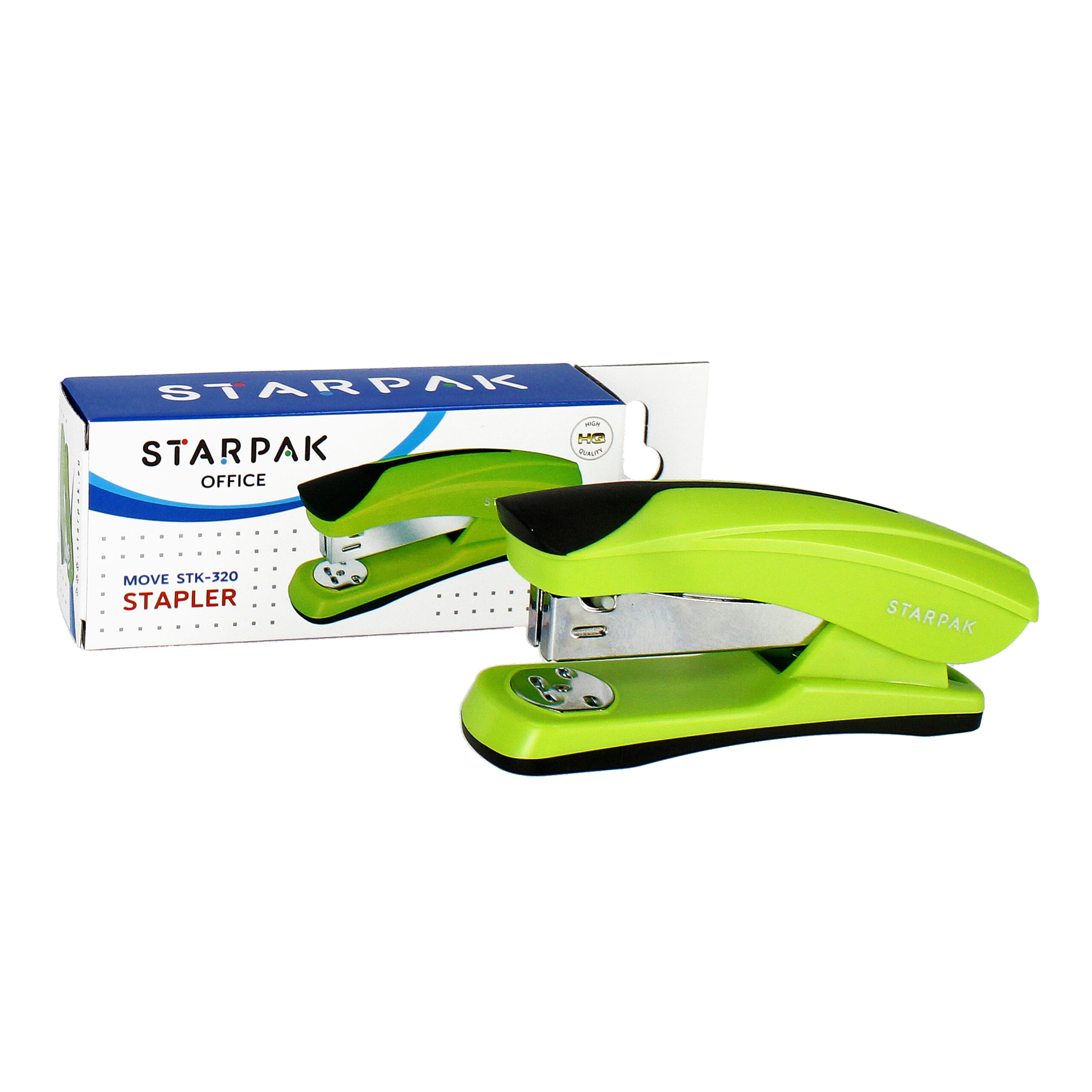 PLASTIC STAPLER MOVE STK-320 GREEN