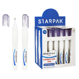CORRECTION PEN STK-513 7ML, METAL TIP