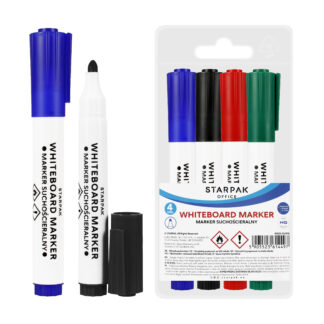 WHITEBOARD MARKER STK 4 COL.