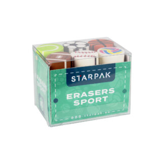 ERASERS 6 PCS STPORT