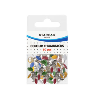 THUMBTACK COLOUR, 50 PCS