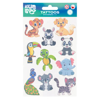TATTOOS 10X17,5CM ANIMALS