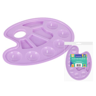 PLASTIC PAINTING PALETTE PASTEL VIOLET