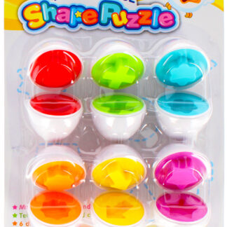 BABY TOY - PUZZLE EGGS B/C 48/96