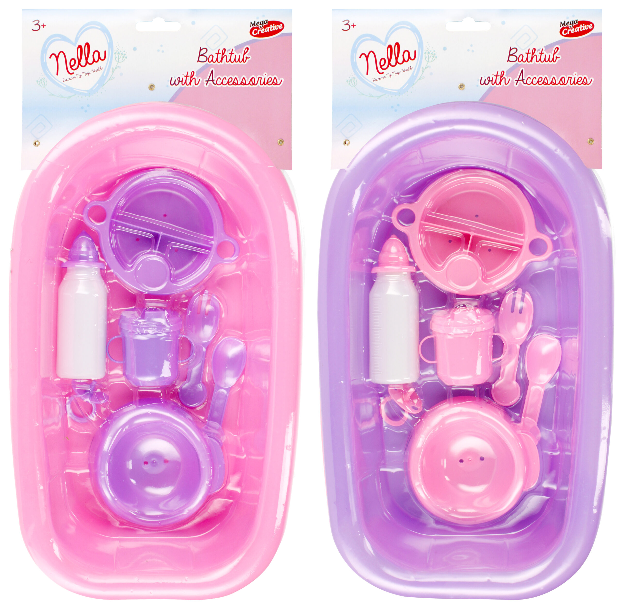 NELLA BATHTUBE +AKC B/C 22X46X8