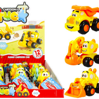 CARTOON CAR DISP 9CM