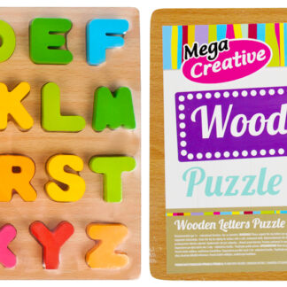 BABY TOYS - WOODEN PUZZLE (LETTERS) 30X23