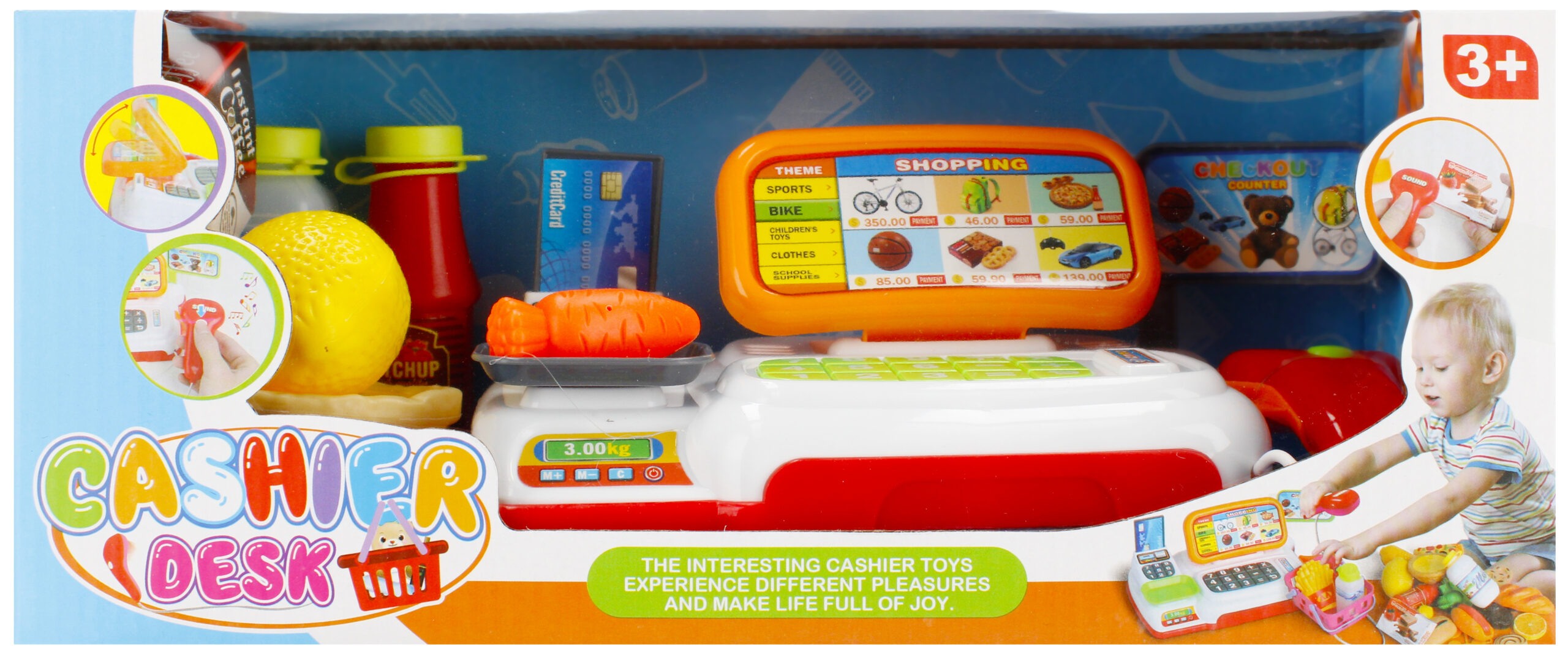 CASH REGISTER B/O +ACCESS.WB 32X13X14