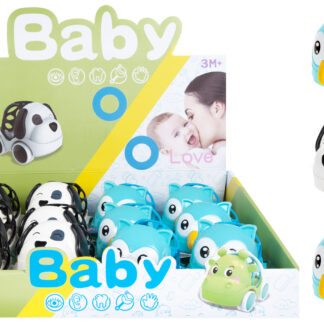 CARTOON CAR - OWL/DOG DISP 10CM