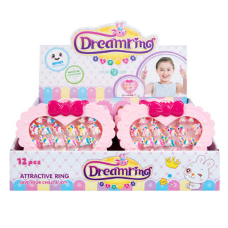 BEAUTY SET - UNICORN RINGS 20PCS BOX 16X14X3