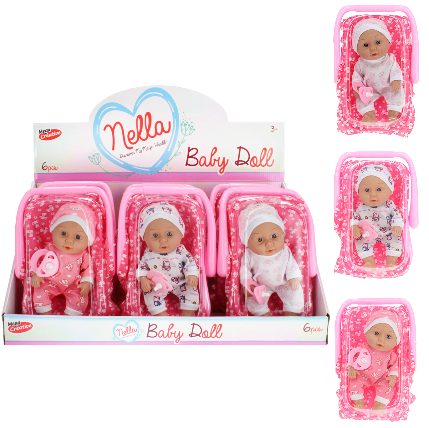 NELLA DOLL 20CM +ACCESS.DISP 20CM