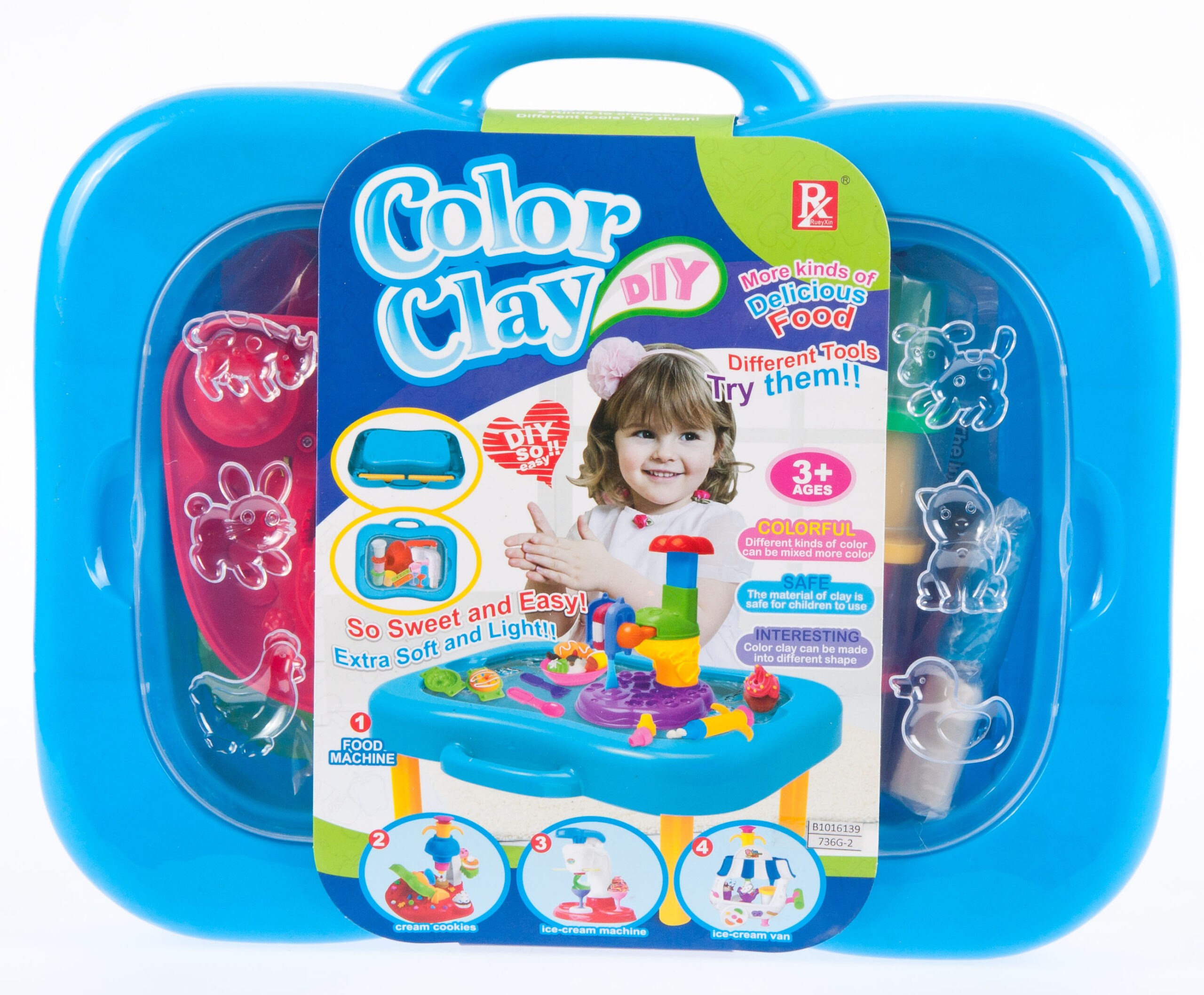 COLOUR DOUGH SET + ACCESS. TABLE BOX 41X35X6