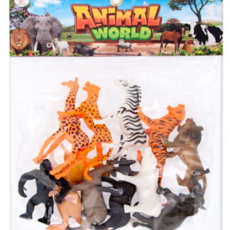 ANIMALS - WILD ANIMALS 12PCS PBH 21X26