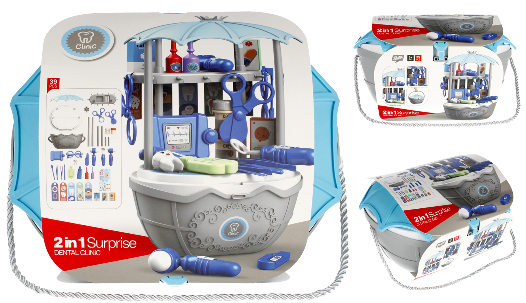 DOCTOR SET BASKET 23X13X20