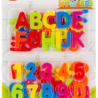 BABY TOYS - LETTERS/NUMBERS MAGNETIC B/C DISP 22X29