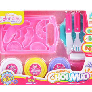 COLOUR DOUGH SET +ACCEES. BOX 27X20X4