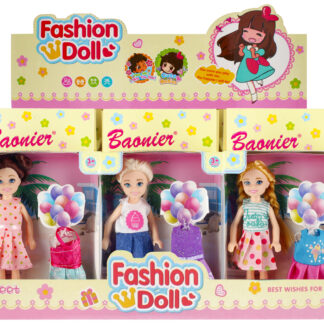 DOLL 15CM +ACCESS. DISP 11X20X4