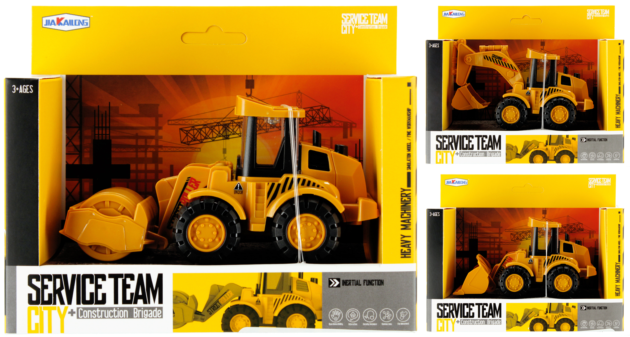 CAR - CONSTRUCTION CAR DISP 17X24X10