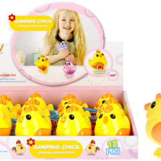 ANIMALS - CARTOON wind up CHICKEN 9X9