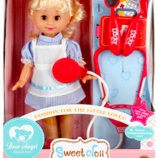 DOLL 35CM + ACCESS. DOCTOR WB 26X34X10