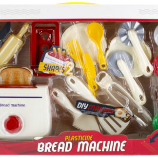 COLOUR DOUGH REAL SET + ACCESS. BREAKFAST 43X27X7
