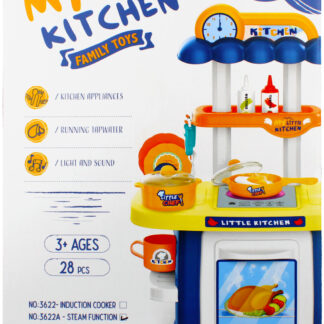 KITCHEN SET B/O COLOUR BOX 38X56X11