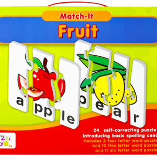 GAME - FRUITS  PUZZLE SET BOX 29X22X6