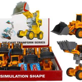 CAR - CONSTRUCTION CAR MET 15CM