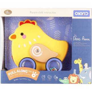 BABY TOYS - PULL CHICKEN 28X24X10