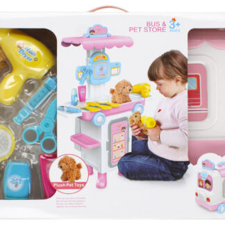 BEAUTY SET B/O 2IN1 SPA FOR ANIMAL 37X57X21