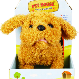 ANIMAL - PLUSH DOG B/O WB 13X19X20