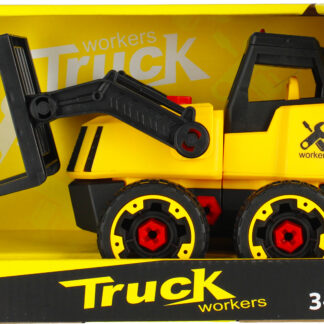 CAR - CONSTRUCTION CAR B/O DIY (FORKLIFT) PBH  29X16X15