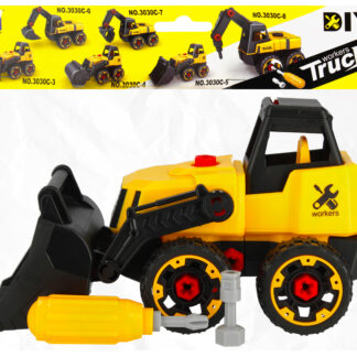 CAR - CONSTRUCTION CAR DIY SET ( BULLDOZER) PBH 29X21X13