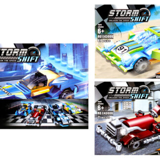 BLOCKS - CONSTRUCTION BLOCKS CAR 61-73PCS BOX DISP 18X14X5