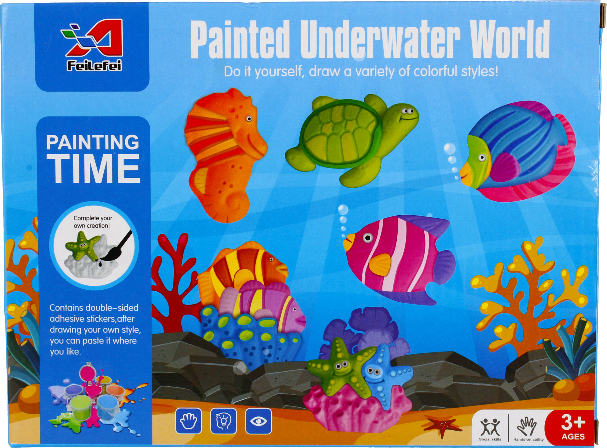 CREATIVE SET - PAINTING BOLOUR BOX 24X18X6